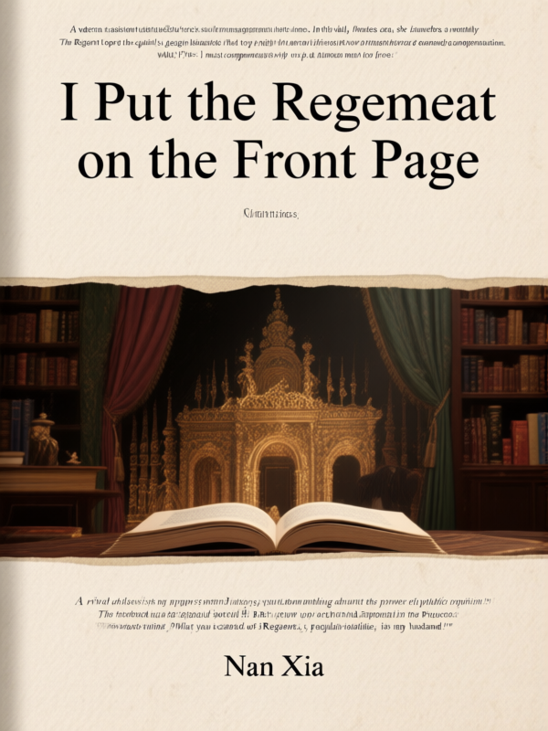 I Put the Regent on the Front Page
