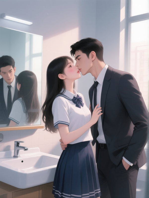 Sweet Kiss From The School Heartthrob